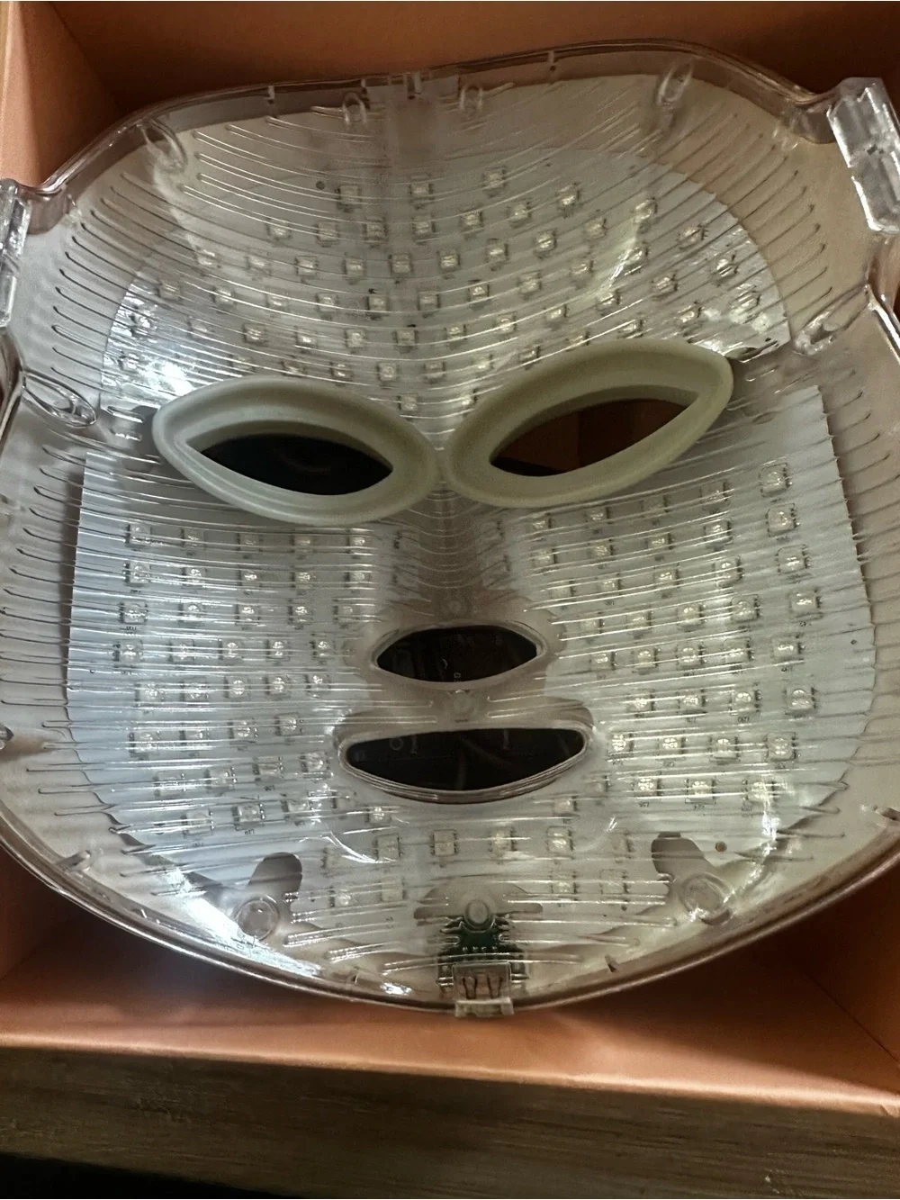 MZ Skin light Therapy Golden Facial Device